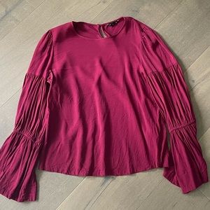 CLUB MONACO - Dark red blouse!